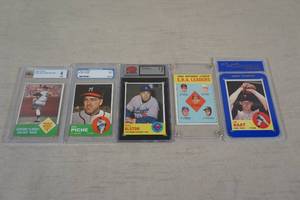 1963 Topps Baseball Cards - Kaat, Drysdale, Gibson, Koufax