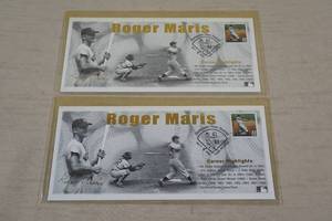 Roger Maris First Day of Issue Commemorative Stamps