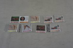 1968 Standard Oil Winners Circle Game Pieces - Camaro, Brewer, Boros, Jones