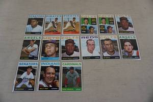 1964 Topps Baseball Cards - Weekly, Post, Broglio