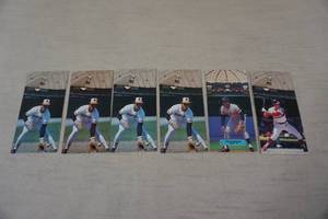 All Star Game Pop-Up Cards - Ripken and Fisk in Metrodome, Whitaker in Astrodome