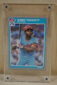 1985 Fleer Kirby Puckett Rookie Card