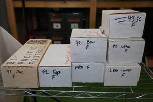Boxes of Basketball Cards - Late 80s to Mid 90s - UD, Stadium Club, Ultra