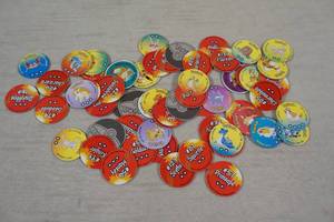 Pokemon Pogs - Dragonite, Lapras