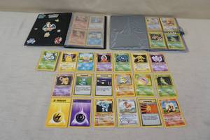 Pokemon Cards - Early Releases, Red Number, Binders