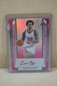 2021-22 Leaf Metal Christian Bishop Autographed Rookie Card - 2225