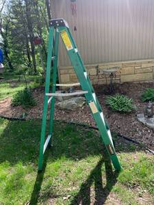 HUSKY Fiberglass Step Ladder
