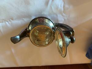 Heavy Silver Teapot (no marks)