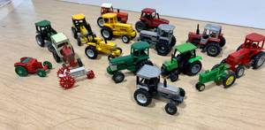 Die Cast and Plastic Tractor Minies
