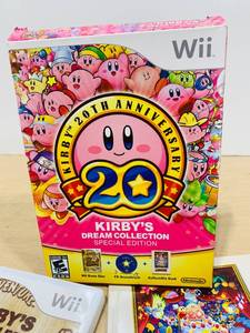 Wii 20th Anniversary Kirbys Dream Collection plus 2 more Wii Discs