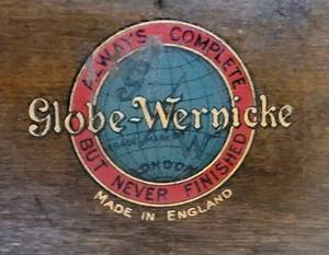 lot 2 image: Globe Wernicke Barristers Bookshelf