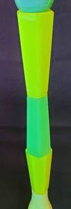 lot 33 image: Pillar of Beautiful Lamp Spacers Components