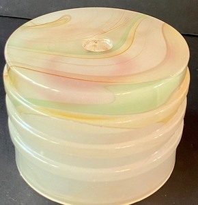 lot 54 image: Two Art Deco Houze Glass Shades or Bases
