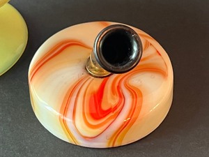lot 86 image: Two Vintage Akro Agate Glass Items