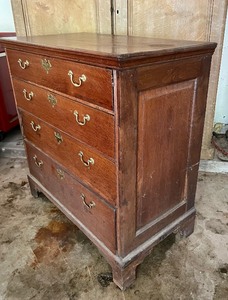 lot 170 image: AntiqueEarly Dresser