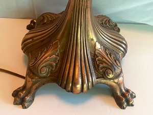 lot 141 image: Beautiful Vintage Floor Lamp by Artist Brass and BZ Works