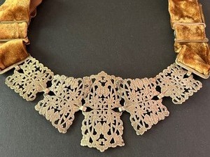 lot 116 image: Antique Lovely Silver Plated Belt