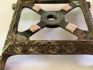 lot 223 image: Two Vintage Metal Lamp Bases