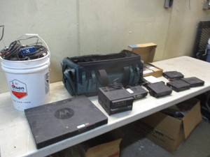 lot 15 image: Motorola 2 way radio setup with repeater