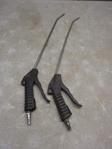 lot 27 image: 2 long air blowguns