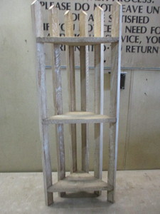 lot 99 image: Corner Shelf Unit