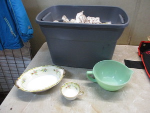 lot 145 image: Milton Noritake China Fire King Bowl