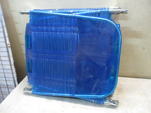 lot 176 image: 2 Blue Chaise Loungers