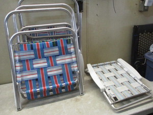 lot 177 image: Lawn Chairs