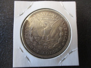 lot 1-9 image: 1921-D Morgan Silver Dollar
