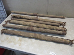 lot 196 image: 6 Horse Team Eveners
