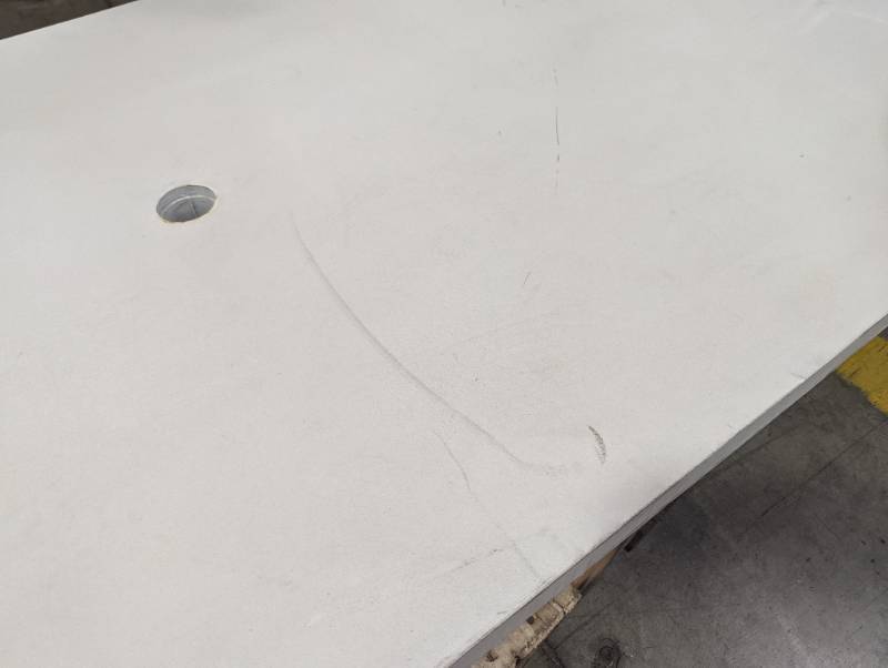 lot 386 image: Birch Lane Faux Concrete Table Top