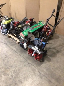 Assorted Lot of Outdoor tools used customer returns various Models and conditions review pictures