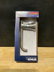 KOHLER Rubicon Toilet Paper Holder in Vibrant Brushed Nickel. See Pictures