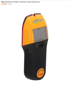 Zircon MultiScanner HD800 1 Step Multi-Function Wall Scanner. See Pictures