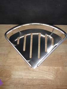 American Standard Passage Corner Shower Shelf in Brushed Metal. See Pictures
