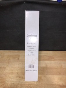 Gatco Latitude II 12 in. x 0.875 in. Grip Residential Grab Bar in Chrome. See Pictures