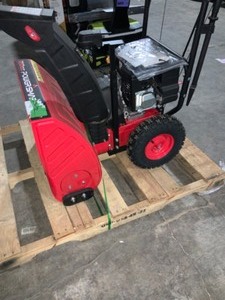 PowerSmart 24 in. 2-Stage Electric Start Gas Snow Blower with LED Light. See Pictures