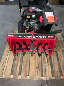 PowerSmart 24 in. 2-Stage Electric Start Gas Snow Blower with LED Light. See Pictures
