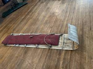 lot 47 image: Vintage Torpedo Snow Sled