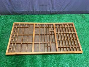 lot 80 image: Antique Letterpress Printers Drawer