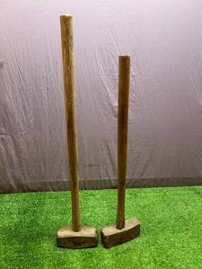 lot 81 image: 2 Wood Handle Sledgehammers