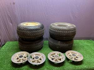 lot 82 image: Golfcart Wheels & Hubcaps