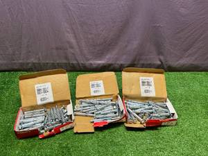 lot 189 image: 3 Boxes Anchor Bolts