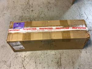 20 ft. x 100 ft. Clear Reinforced Polyethylene Sheeting by Husky Customer Returns See Pictures