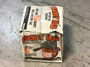 5 Gal. 1.75-Peak HP WetDry Shop Vacuum Powerhead with Filter Bag and Hose (compatible with 5 Gal. Homer Bucket) by Bucket Head Customer Returns See Pictures