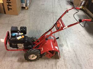 Super Bronco 16 in. 208 cc OHV Engine Rear Tine Counter Rotating Gas Garden Tiller with Power Reverse by Troy-Bilt No Gas Customer Returns See Pictures