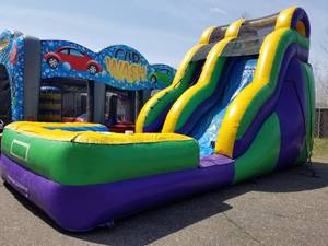 18ft Super Rapids Water Slide with Pool