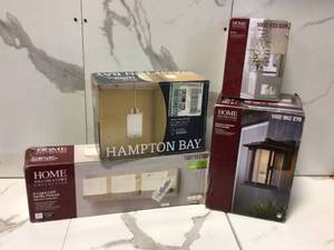 lot 25 image: Lot of Assorted Lighting by Hampton Bay Customer Returns See Pictures