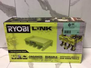 lot 45 image: LINK Tool Organizer Shelf by RYOBI Customer Returns See Pictures