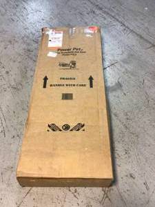 lot 54 image: 12 in. x 16 in. Power Pet Large Electronic Fully Automatic Dog and Cat Electric Pet Door for Pets Up to 100 lb. by High Tech Pet Customer Returns See Pictures